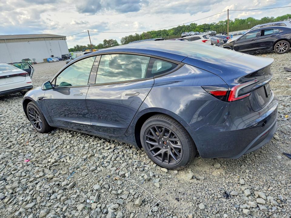 2025 Tesla Model 3 VIN 5YJ3E1EA8SF911039 COPART salvage auction — ALL OVER, Nj - Cert Of Title-Salvage, sold $9,400 on 2026-08-03 (photo 2)