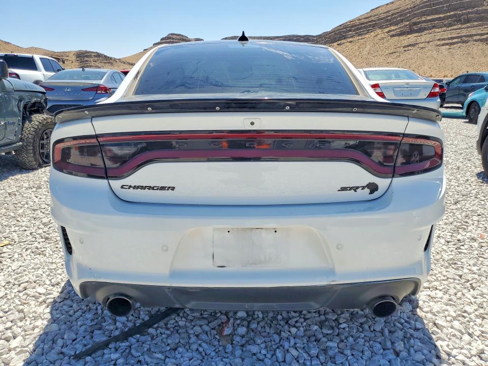 2022 Dodge Charger VIN 2C3CDXL92NH118806 COPART salvage auction — VANDALISM, Nv - Salvage Title, sold $15,400 on 2026-07-27 (photo 6)