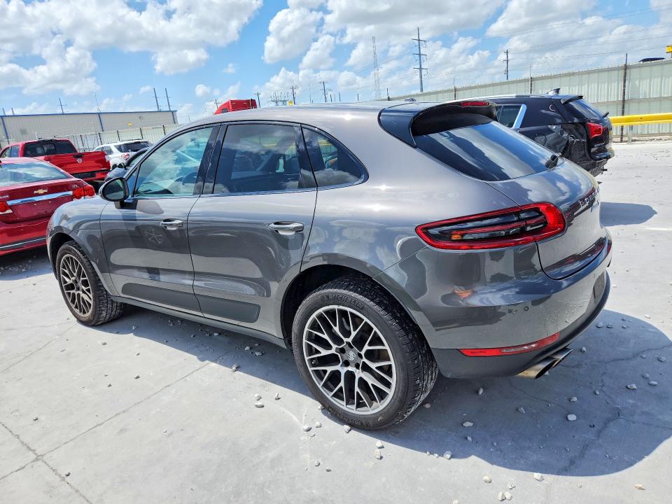 2015 Porsche Macan VIN WP1AB2A58FLB68012 COPART salvage auction — FRONT END, Tx - Salvage Vehicle Title, sold $6,200 on 2026-07-10 (photo 2)