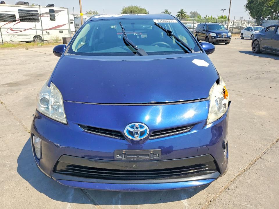 2012 Toyota VIN JTDKN3DU2C0336407 COPART salvage auction — FRONT END, Ca - Salvage Certificate, sold $2,650 on 2026-07-13 (photo 5)