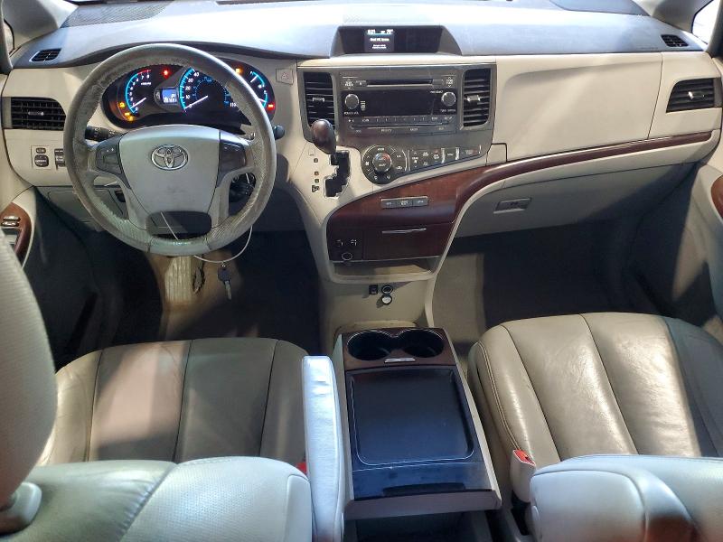 2011 Toyota Sienna VIN 5TDDK3DCXBS013954 COPART salvage auction — REAR END, NY - MV-907A SALVAGE CERTIFICATE, sold $1,950 on 2026-07-15 (photo 8)