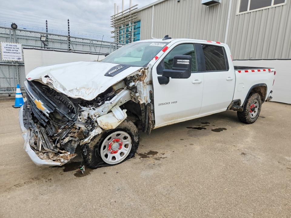 2025 Chevrolet Silverado 3500 VIN 1GC4KTE71SF311102 COPART salvage auction — FRONT END, Ab - Bos - Active, sold $125 on 2026-07-23 (photo 1)