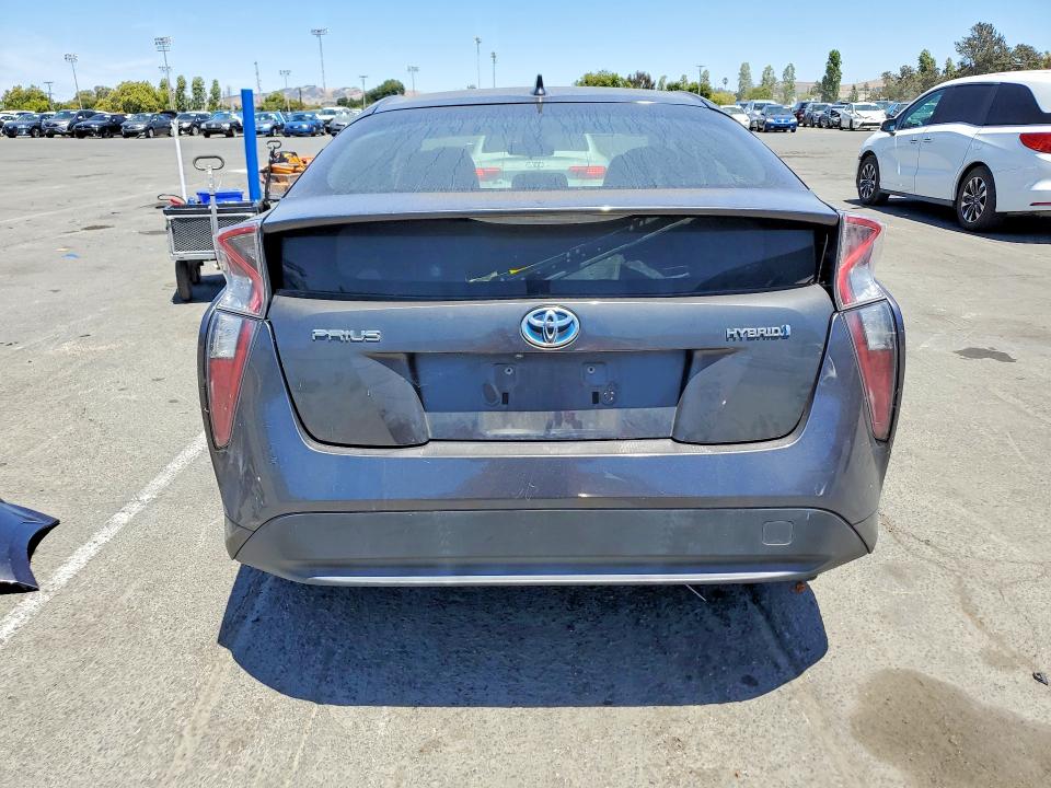 2017 Toyota Prius VIN JTDKBRFU3H3040794 COPART salvage auction — FRONT END, Ca - Salvage Certificate, sold $4,050 on 2026-07-10 (photo 6)