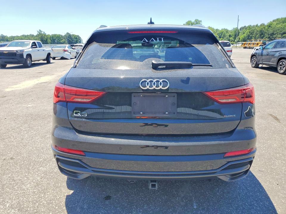 2022 Audi Q3 VIN WA1DECF35N1114321 COPART salvage auction — FRONT END, Nc - Salvage Certificate Of Title, sold $6,600 on 2026-07-16 (photo 6)