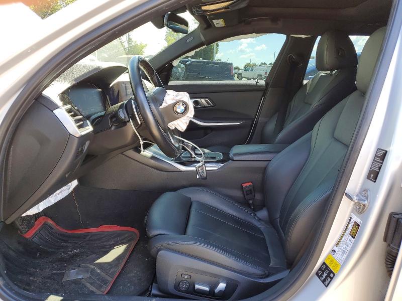 2019 BMW 3 series VIN WBA5R7C59KAJ83906 COPART salvage auction — FRONT END, VA - CERTIFICATE OF TITLE, sold $8,200 on 2026-07-30 (photo 7)