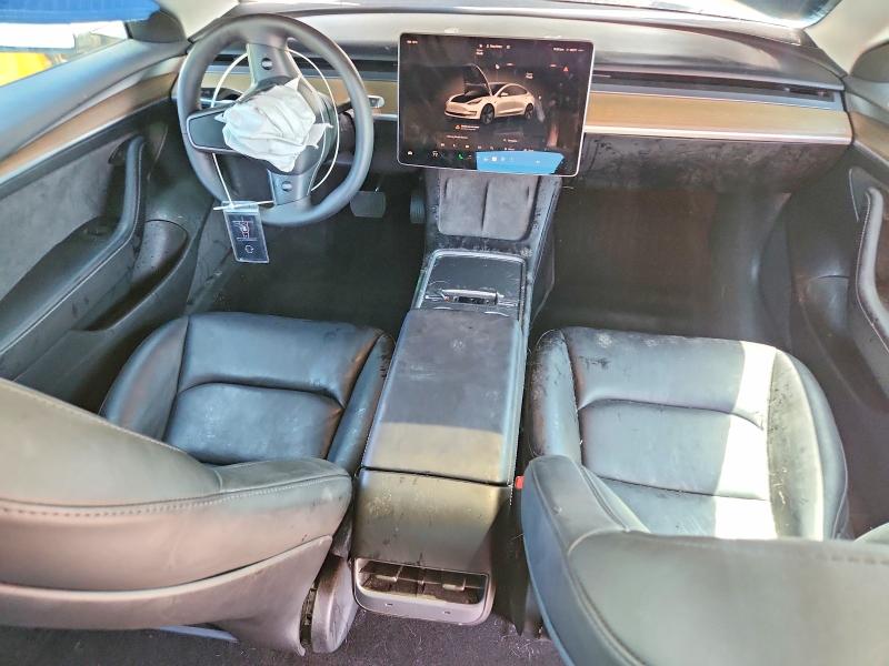 2023 Tesla VIN 5YJ3E1EA2PF578781 COPART salvage auction — FRONT END, Ca - Salvage Certificate, sold $5,000 on 2026-07-16 (photo 8)