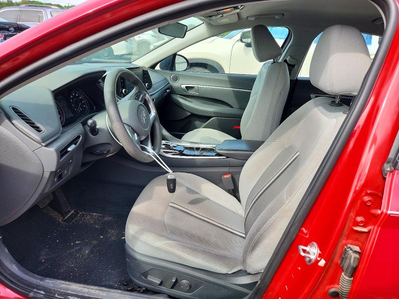 2021 Hyundai Sonata VIN 5NPEL4JA6MH092560 COPART salvage auction — FRONT END, Nj - Cert Of Title-Salvage, sold $2,850 on 2026-07-13 (photo 7)