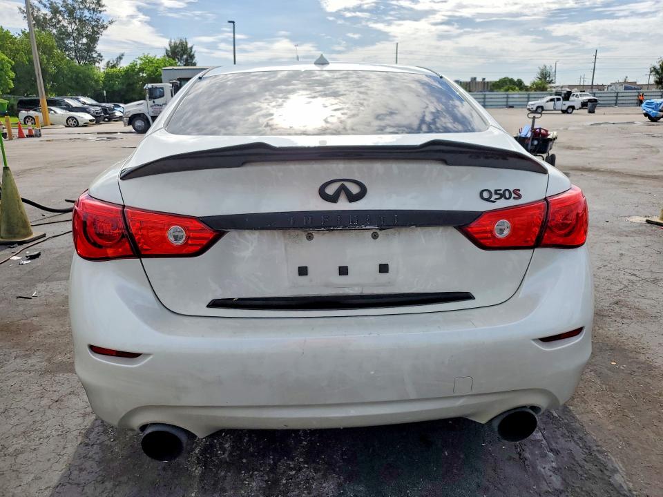 2017 Infiniti VIN JN1FV7AP5HM850925 COPART salvage auction — FRONT END, Fl - Cert Of Title Slvg Rebuildable, sold $2,100 on 2026-07-08 (photo 6)