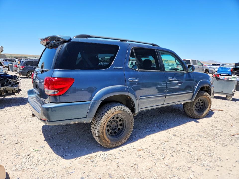 2005 Toyota Sequoia VIN 5TDBT48A95S235442 COPART salvage auction — SIDE, Ut - Salvage Certificate, sold $2,000 on 2026-07-24 (photo 3)