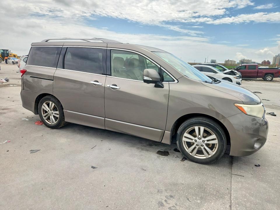 2015 Nissan Quest VIN JN8AE2KP9F9124286 COPART salvage auction — REAR END, Id - Salvage Certificate Of Title, sold $1,500 on 2026-07-29 (photo 4)