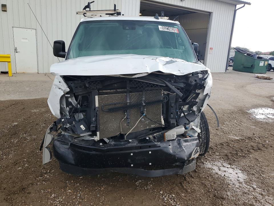 2020 Chevrolet Express 2500 VIN 1GCWGAFG7L1255016 COPART salvage auction — FRONT END, Va - Cert Of Title - Salvage, sold $900 on 2026-07-08 (photo 5)
