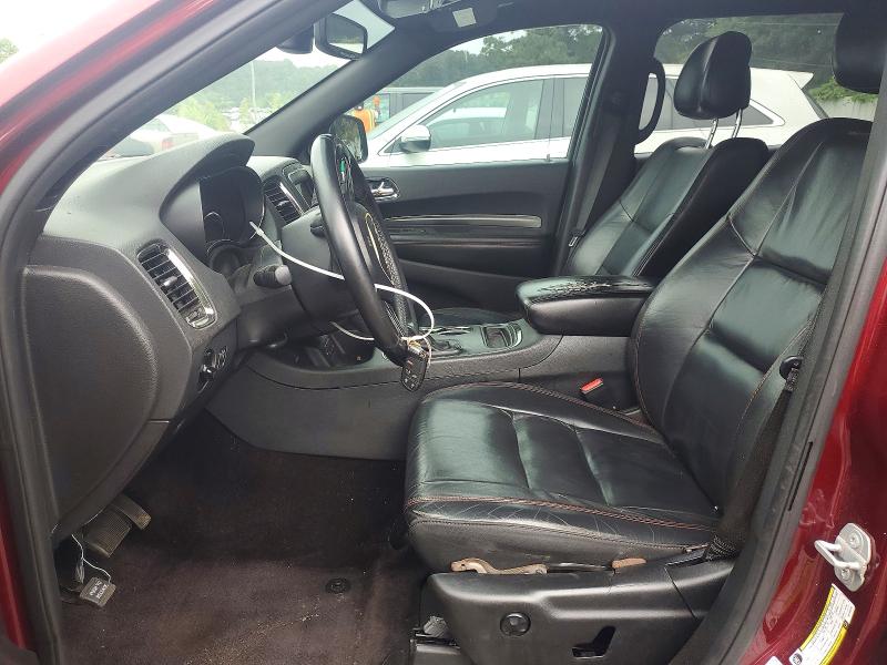 2018 Dodge Durango VIN 1C4RDJDG8JC416175 COPART salvage auction — MECHANICAL, Ga - Certificate Of Title, sold $7,300 on 2026-07-29 (photo 7)