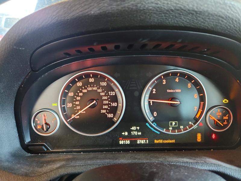 2016 BMW X3 VIN 5UXWX9C53G0D90623 COPART salvage auction — FRONT END, Ca - Salvage Certificate, sold $2,150 on 2026-07-09 (photo 9)