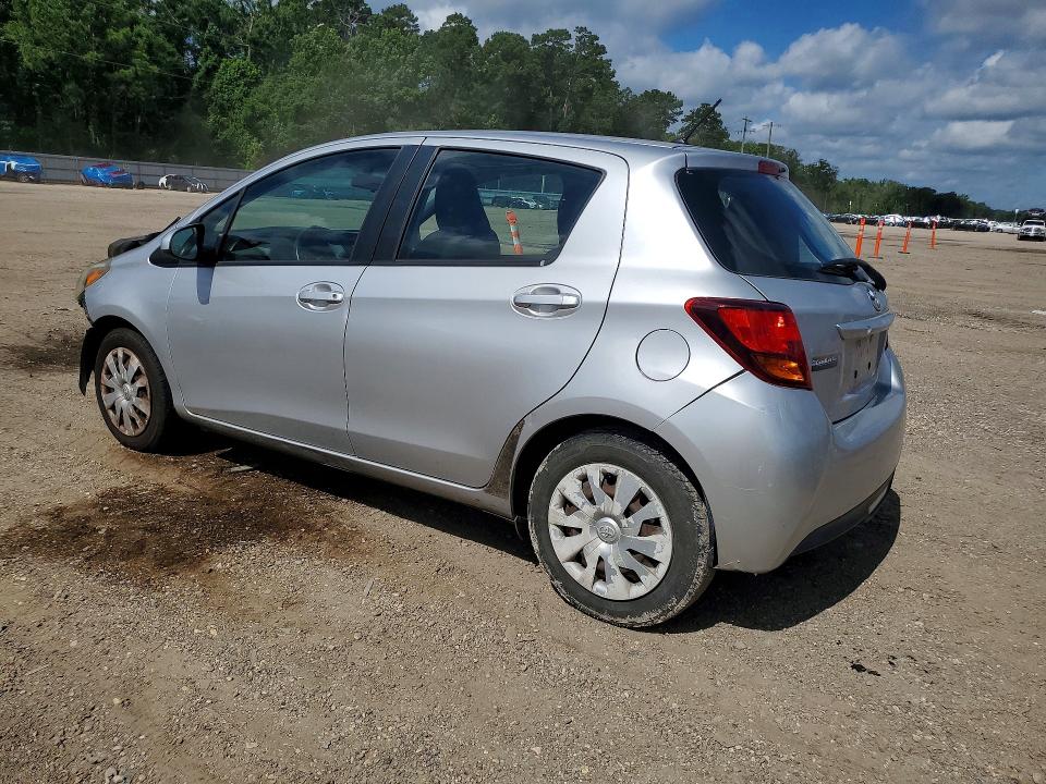2016 Toyota Yaris VIN VNKKTUD37GA063717 COPART salvage auction — FRONT END, LA - CERT OF TITLE-SALVAGE, sold $2,000 on 2026-07-31 (photo 2)