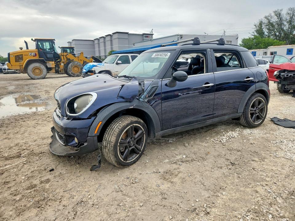 2012 Mini VIN WMWZC3C53CWL87276 COPART salvage auction — FRONT END, Fl - Cert Of Title Slvg Rebuildable, sold $325 on 2026-08-07 (photo 1)