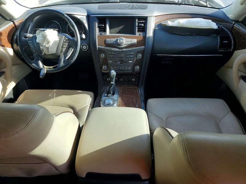 2019 Nissan Armada VIN JN8AY2NF6K9352606 COPART salvage auction — FRONT END, Tx - Salvage Vehicle Title, sold $625 on 2026-07-28 (photo 8)