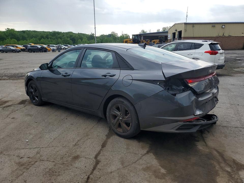 2021 Hyundai VIN 5NPLS4AG8MH047943 COPART salvage auction — REAR END, Ny - Mv-907A Salvage Certificate, sold $425 on 2026-07-21 (photo 2)