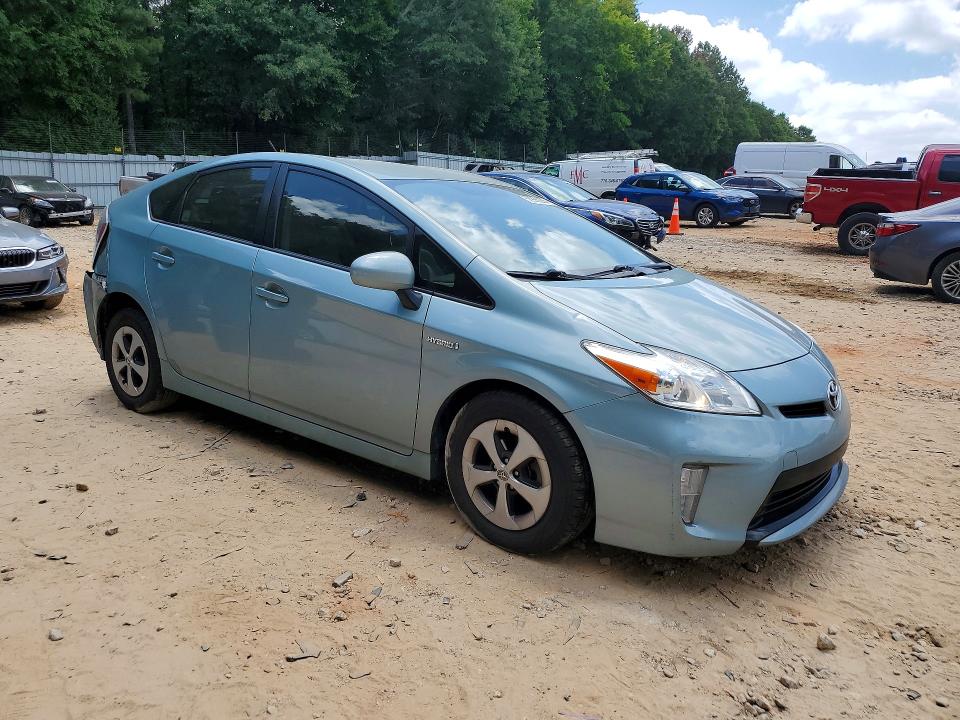 2014 Toyota Prius VIN JTDKN3DU5E1841984 COPART salvage auction — REAR END, Ga - Cert Of Title-Salvage, sold $1,400 on 2026-07-10 (photo 4)
