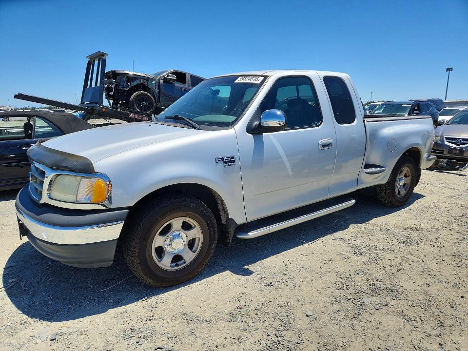 2001 Ford F-150 lightning VIN 1FTRX07W81KF83825 COPART salvage auction — REAR END, Ca - Salvage Certificate, sold $1,650 on 2026-07-09 (photo 1)