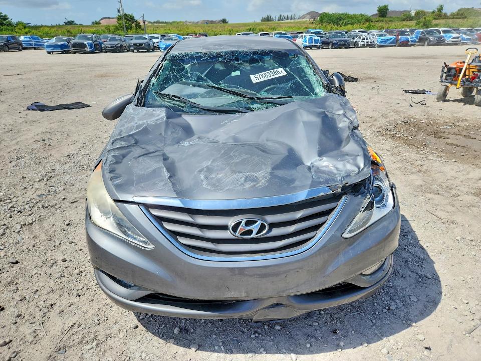 2013 Hyundai Sonata VIN 5NPEB4AC3DH789978 COPART salvage auction — FRONT END, FL - CERT OF TITLE SLVG REBUILDABLE, sold $475 on 2026-07-02 (photo 5)