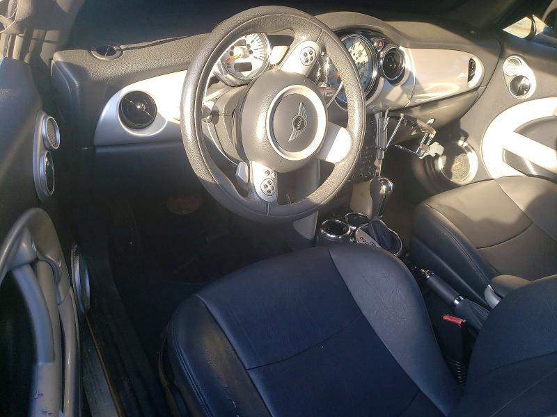 2008 Mini Cooper VIN WMWRF33518TG19280 COPART salvage auction — FRONT END, Va - Cert Of Title - Salvage, sold $625 on 2026-07-06 (photo 8)
