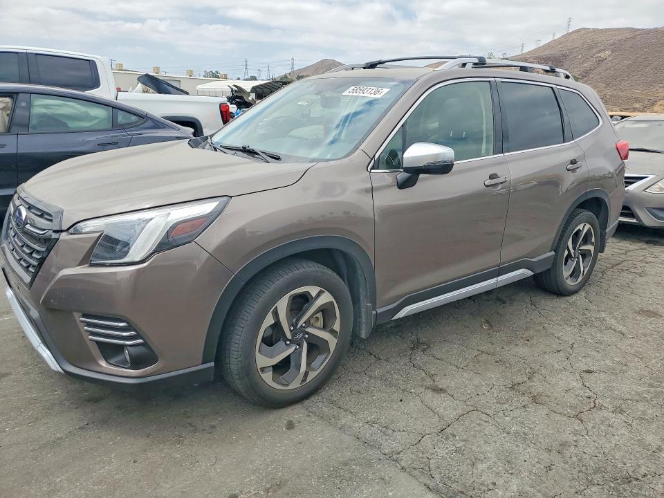 2023 Subaru Forester VIN JF2SKARC5PH413518 COPART salvage auction — REAR END, Ca - Salvage Certificate, sold $8,700 on 2026-07-30 (photo 1)