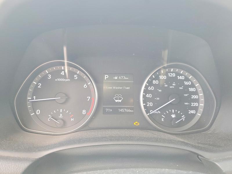 2018 Hyundai Elantra VIN KMHH35LE5JU059596 COPART salvage auction — REAR END, NS - SALVAGE TITLE, sold $950 on 2026-07-23 (photo 9)