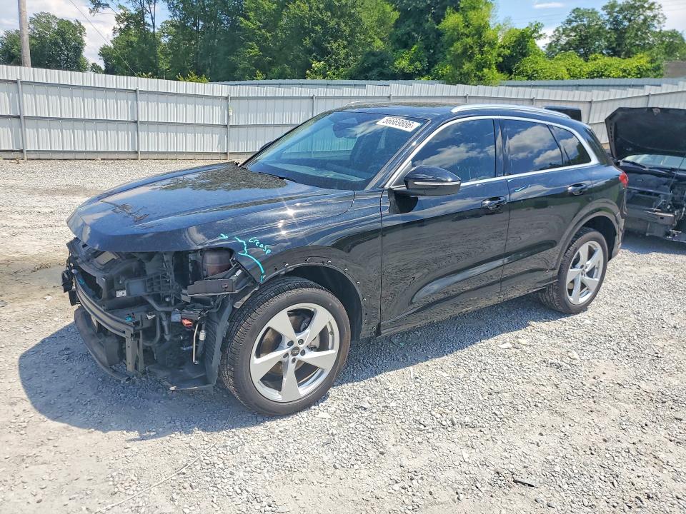 2025 Audi Q5 VIN WA12AAGU0S2015328 COPART salvage auction — FRONT END, Nc - Salvage Certificate Of Title, sold $225 on 2026-07-29 (photo 1)