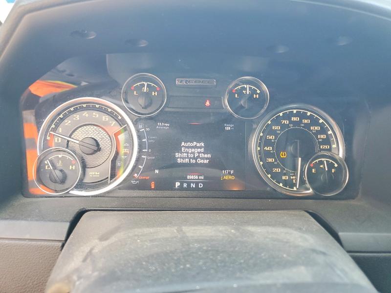 2018 Ram 1500 VIN 1C6RR7YT2JS197299 COPART salvage auction — UNDERCARRIAGE, Tx - Salvage Vehicle Title, sold $6,200 on 2026-08-14 (photo 9)
