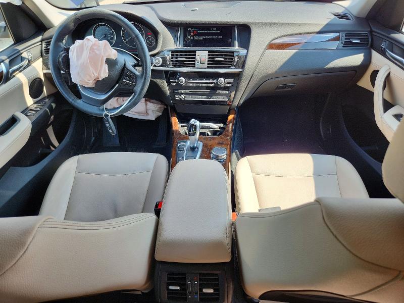 2015 BMW X3 VIN 5UXWX9C56F0D58277 COPART salvage auction — FRONT END, Ma - Cert Of Title-Reconstrctd Coll, sold $2,300 on 2026-07-20 (photo 8)