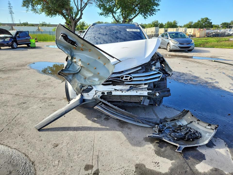 2014 Hyundai VIN KM8SRDHF0EU081754 COPART salvage auction — FRONT END, FL - CERT OF TITLE SLVG REBUILDABLE, sold $1,100 on 2026-07-02 (photo 5)
