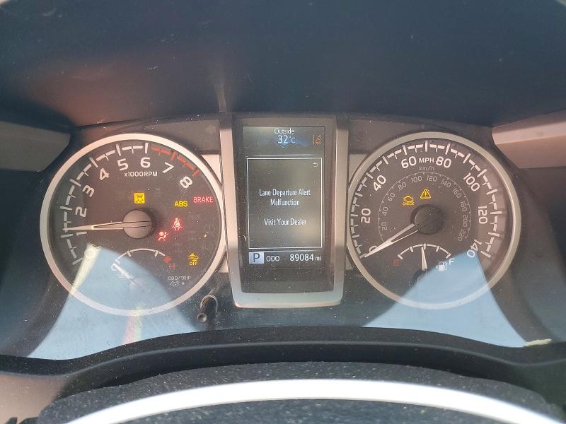 2022 Toyota Tacoma VIN 3TMBZ5DN2NM036780 COPART salvage auction — FRONT END, Ca - Salvage Certificate (P), sold $11,700 on 2026-07-10 (photo 9)