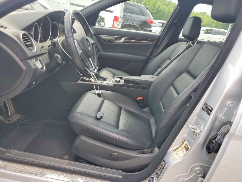 2012 Mercedes-benz C-klasse VIN WDDGF8BB7CR239996 COPART salvage auction — REAR END, Ma - Cert Of Title-Reconstrctd Coll, sold $2,700 on 2026-07-06 (photo 7)