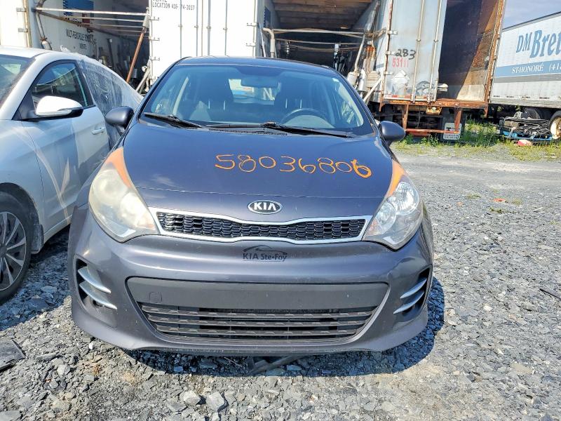 2017 Kia Rio VIN KNADN5A3XH6022957 COPART salvage auction — SIDE, Qc - Gravement Accidente, sold $200 on 2026-07-28 (photo 5)
