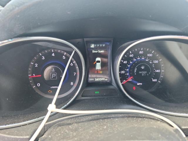 2014 Hyundai Santa fe VIN 5XYZU3LA8EG160677 COPART salvage auction — MECHANICAL, In - Certificate Of Title, sold $1,400 on 2026-07-31 (photo 9)