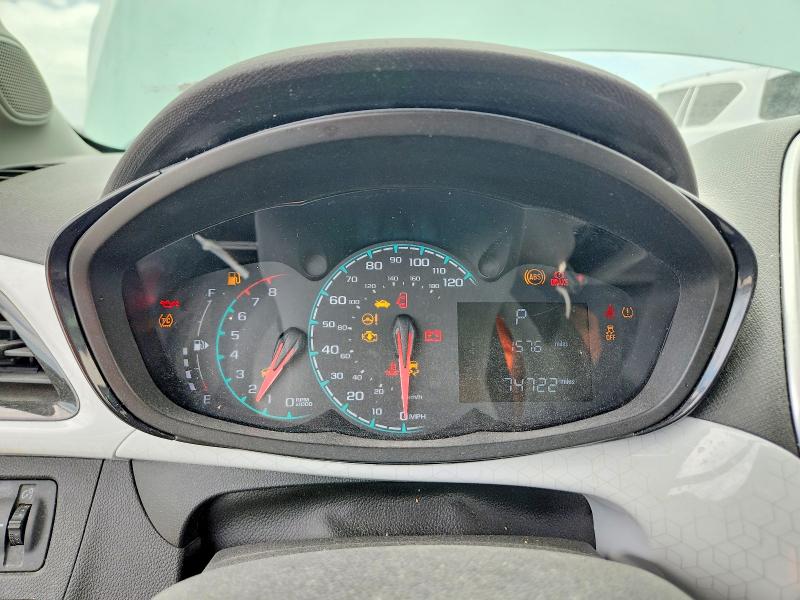 2017 Chevrolet Spark VIN KL8CD6SA1HC721165 COPART salvage auction — SIDE, Tx - Salvage Vehicle Title, sold $1,650 on 2026-07-31 (photo 9)