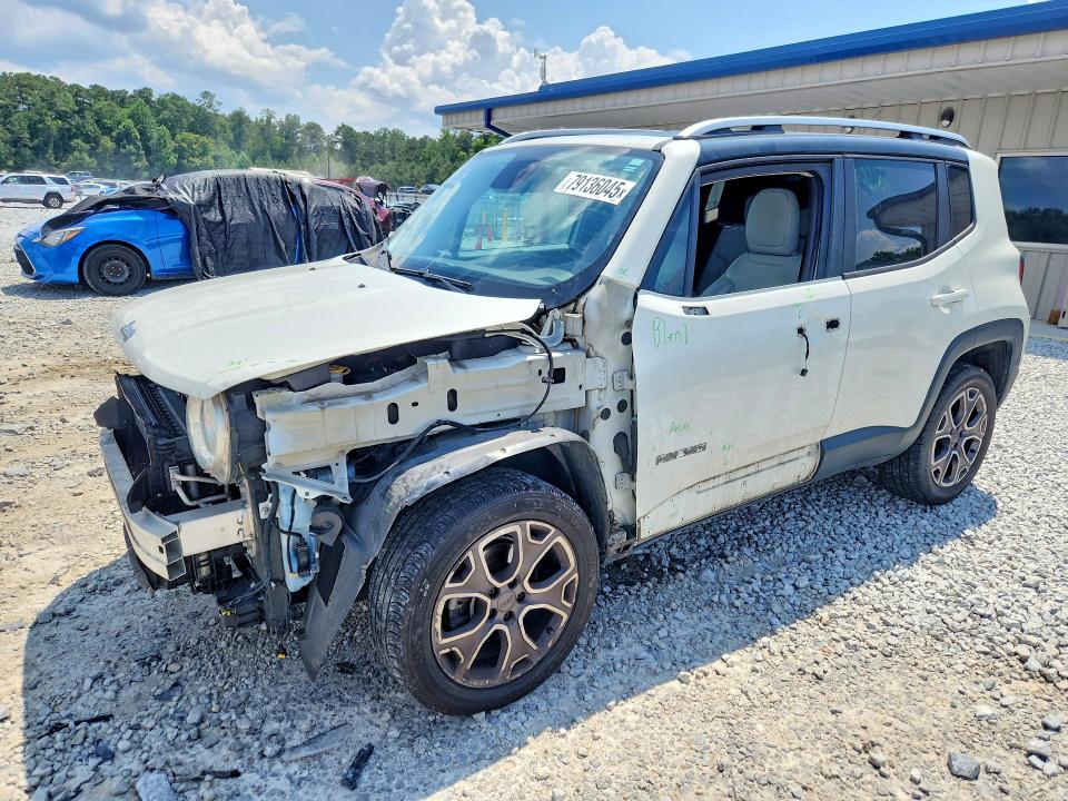 2015 Jeep Renegade VIN ZACCJBDT8FPB88960 COPART salvage auction — FRONT END, Ga - Cert Of Title-Salvage, sold $275 on 2026-07-21 (photo 1)