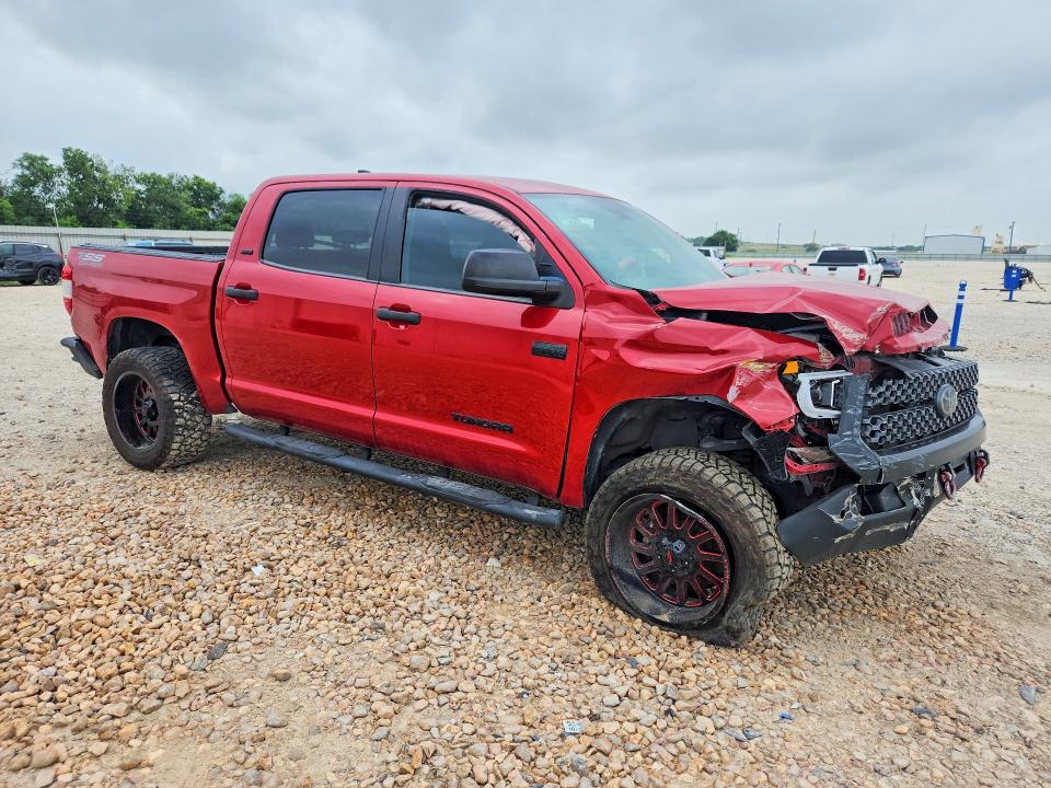 2021 Toyota Tundra VIN 5TFDY5F1XMX989168 COPART salvage auction — FRONT END, Tx - Certificate Of Title, sold $12,200 on 2026-07-30 (photo 4)