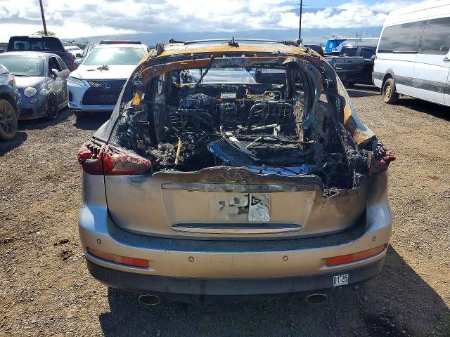 2008 Infiniti Ex35 VIN JNKAJ09E78M304770 COPART salvage auction — BURN, Hi - Bill Of Sale - Parts Only, sold $1 on 2026-07-29 (photo 6)