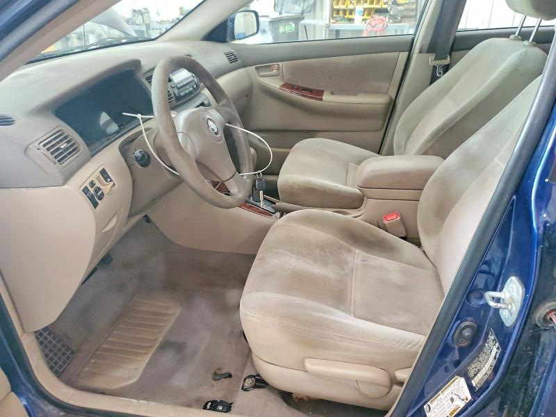 2007 Toyota Corolla VIN JTDBR32E470127627 COPART salvage auction — FRONT END, WV - SALVAGE CERTIFICATE, sold $725 on 2026-07-09 (photo 7)