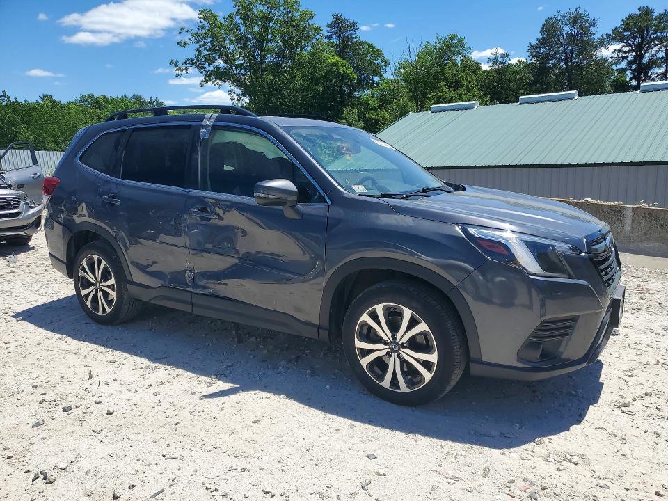 2023 Subaru Forester VIN JF2SKAPC4PH430152 COPART salvage auction — SIDE, Ma - Cert Of Title-Salvage, sold $8,700 on 2026-07-15 (photo 4)