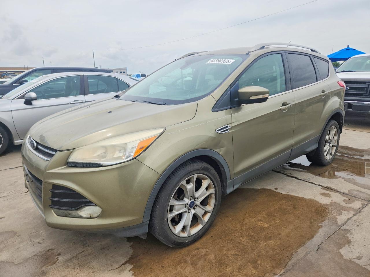 2014 Ford Escape VIN 1FMCU0JX1EUB34105 COPART salvage auction — Mechanical, TX - CERTIFICATE OF TITLE, sold $600 on 2026-07-02 (photo 1)
