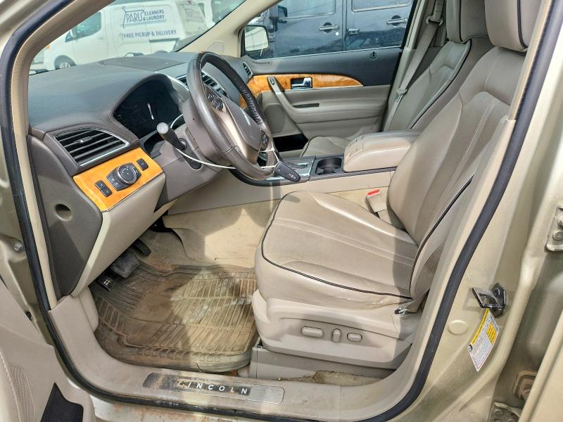 2011 Lincoln Mkx VIN 2LMDJ6JK4BBJ16868 COPART salvage auction — FRONT END, MI - CERTIFICATE OF TITLE, sold $525 on 2026-07-09 (photo 7)