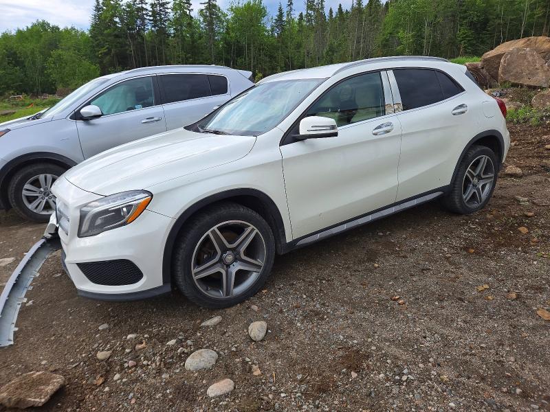 2016 Mercedes-benz Gla-klasse VIN WDCTG4GB9GJ207704 COPART salvage auction — FRONT END, Qc - Gravement Accidente, sold $150 on 2026-07-14 (photo 1)