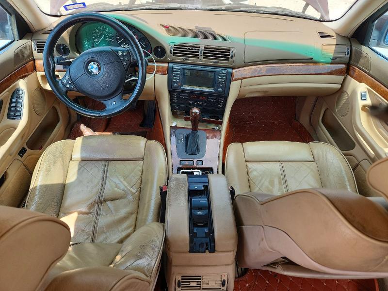 2001 BMW 7 series VIN WBAGG83431DN84148 COPART salvage auction — FRONT END, Tx - Salvage Vehicle Title, sold $450 on 2026-07-02 (photo 8)