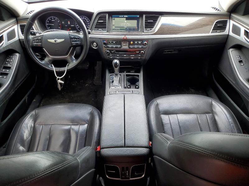 2015 Hyundai Genesis VIN KMHGN4JE0FU027181 COPART salvage auction — FRONT END, On - Permit Salvage, sold $1,950 on 2026-07-09 (photo 8)