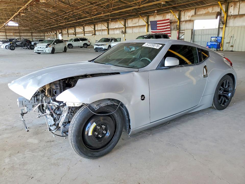 2020 Nissan 370z VIN JN1AZ4EH4LM820761 COPART salvage auction — FRONT END, Az - Cert Of Title - Salvage, sold $3,800 on 2026-07-06 (photo 1)