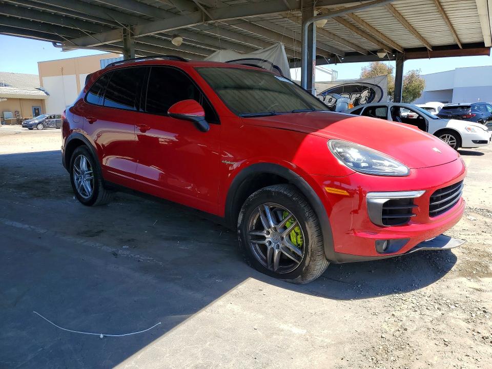 2015 Porsche Cayenne VIN WP1AE2A27FLA51504 COPART salvage auction — FRONT END, Ca - Salvage Certificate, sold $5,100 on 2026-07-07 (photo 4)