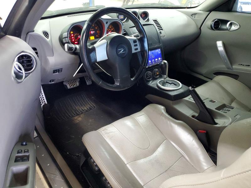 2005 Nissan 350z VIN JN1AZ36A45M755103 COPART salvage auction — FRONT END, Nc - Salvage Certificate Of Title, sold $175 on 2026-07-29 (photo 8)