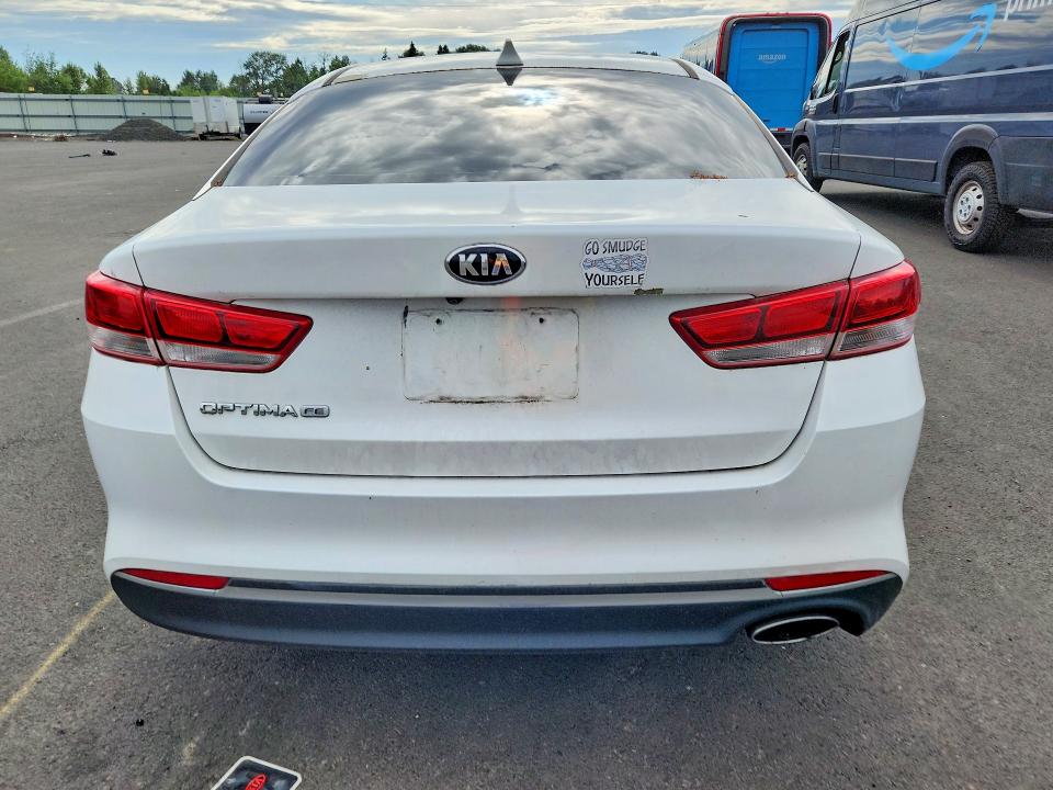 2016 Kia Optima VIN 5XXGT4L39GG038449 COPART salvage auction — MECHANICAL, Or - Cert Of Title-Reconstructed, sold $600 on 2026-07-13 (photo 6)